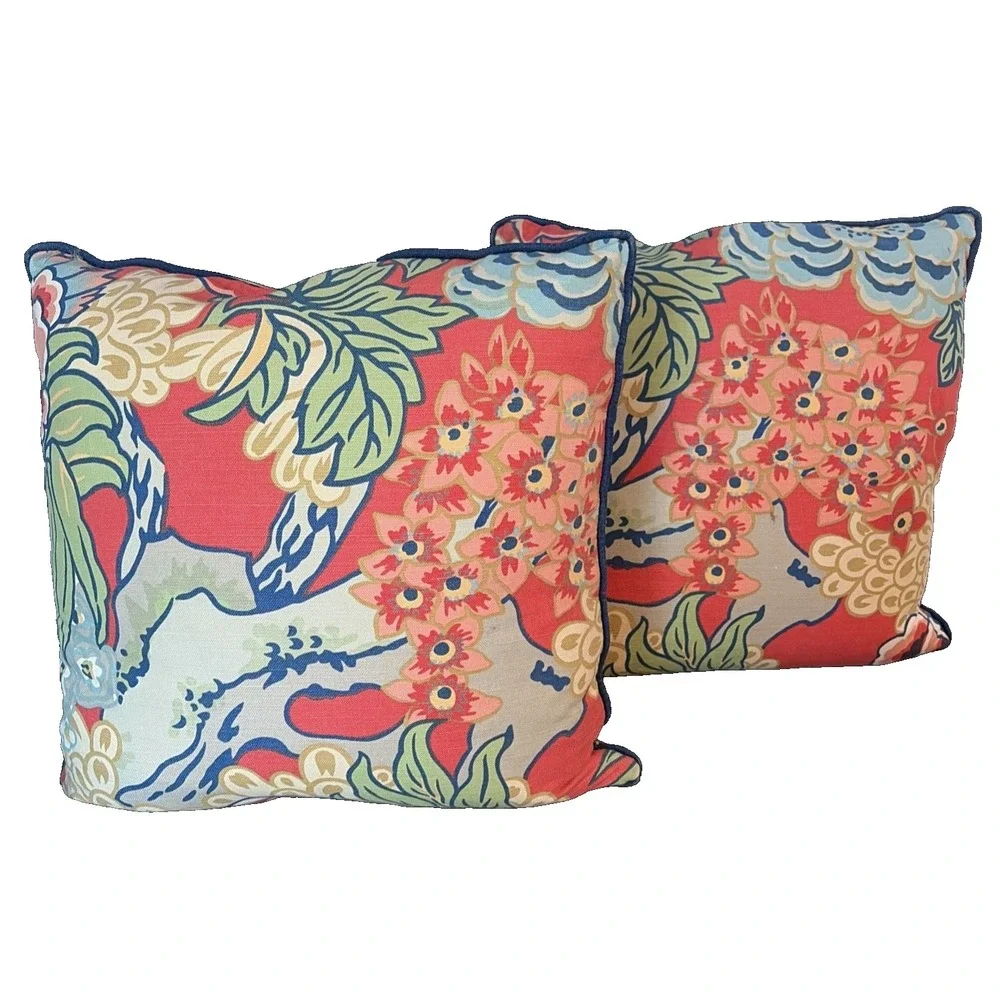 Thibaut honshu pillows